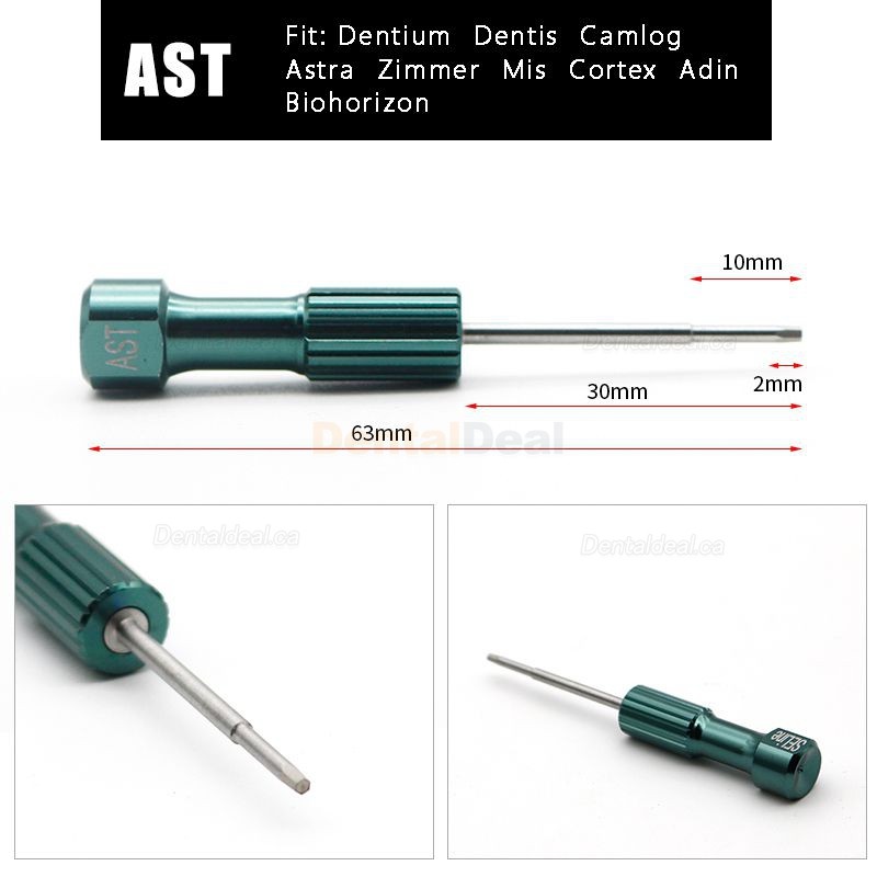 8Pcs SEGMA Dental Implant Screwdriver Implant Micro Screw Driver Kit